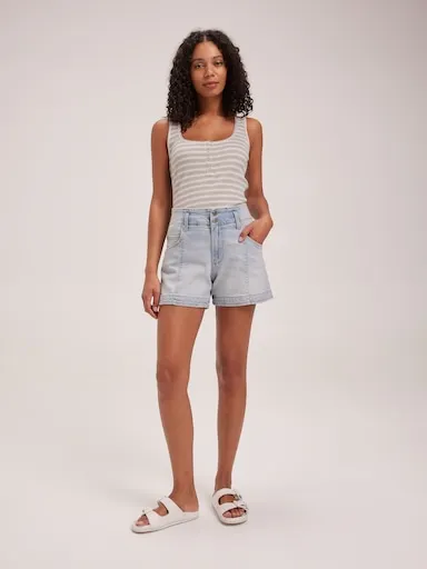 Just Jeans Originals Seam Front Short