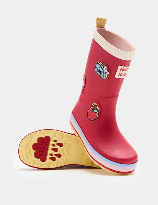 Kids' Hello Kitty™ Wellies (4 Small - 2 Large)