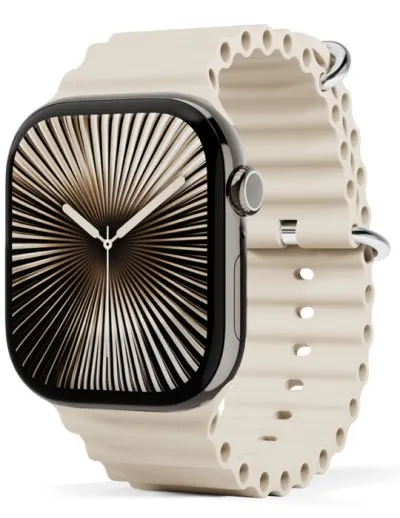 Řemínek Apple Watch ocean 38/40/41/42 mm, krémová