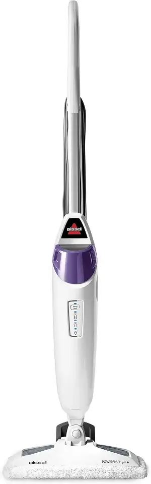 BISSELL PowerFresh Pet Steam Mop 19404 Hard Floor Steamer with Odor‑Eliminating Scent Discs, Easy Scrubber for Tough Messes, 2 Steam Levels, Sanitizes
