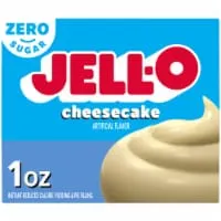 Jell-O Zero Sugar Cheesecake Flavor Instant Pudding & Pie Filling, Box