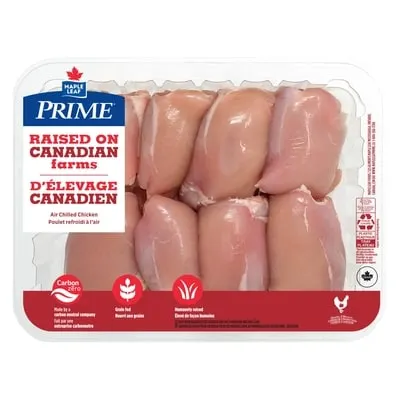 Boneless Skinless Chicken Thighs, Raised on Canadian Farms