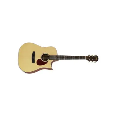 ARIA 111CE MATT NATURAL DREADNOUGHT CW/ELECTRIC ACOUSTIC GUITAR (SPRUCE/MAHOGANY)