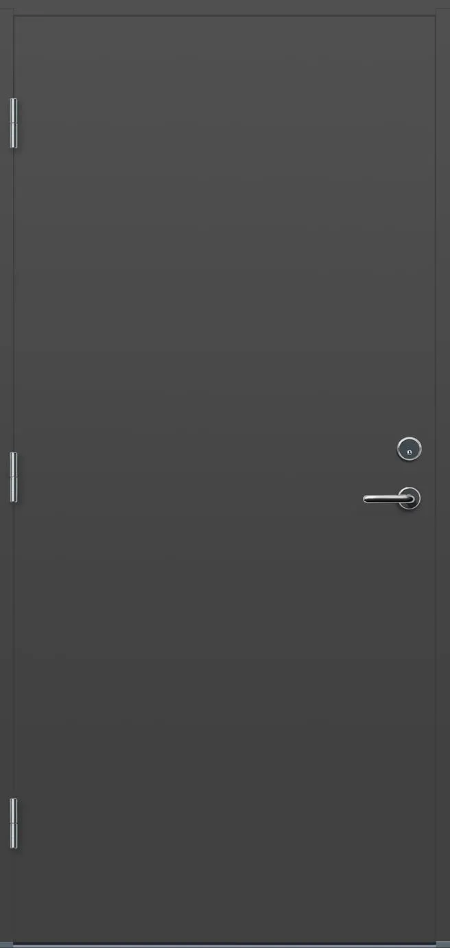 DØR YD MOSS 9X21H MØRK GRÅ