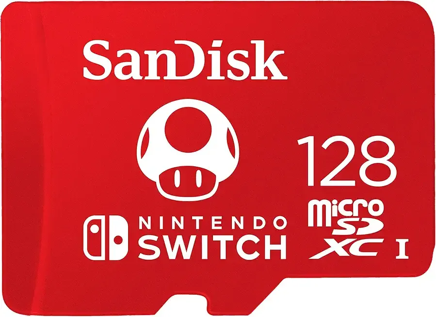 128GB microSDXC-Card, Licensed for Nintendo-Switch - SDSQXAO-128G-GNCZN