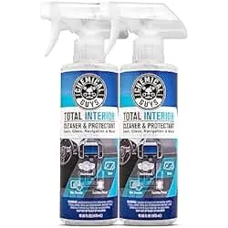 Chemical Guys, Total Interior Cleaner & Protectant for Cars, 16 oz, 2 Pack | Cleans dashboards, seats, door panels, trim and glass in one step, leaving a fresh, streak-free, factory-style look