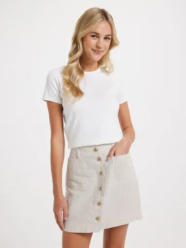 Just Jeans Iris Patch Pocket Skirt