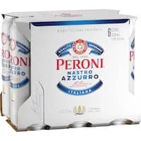 peroni nastro azzurro beer pilsner lager Can 6x500mL