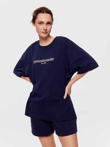 Navy Heritage 100% Cotton Tee