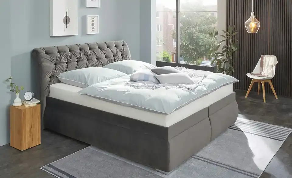 Polsterdoppelbett Derby