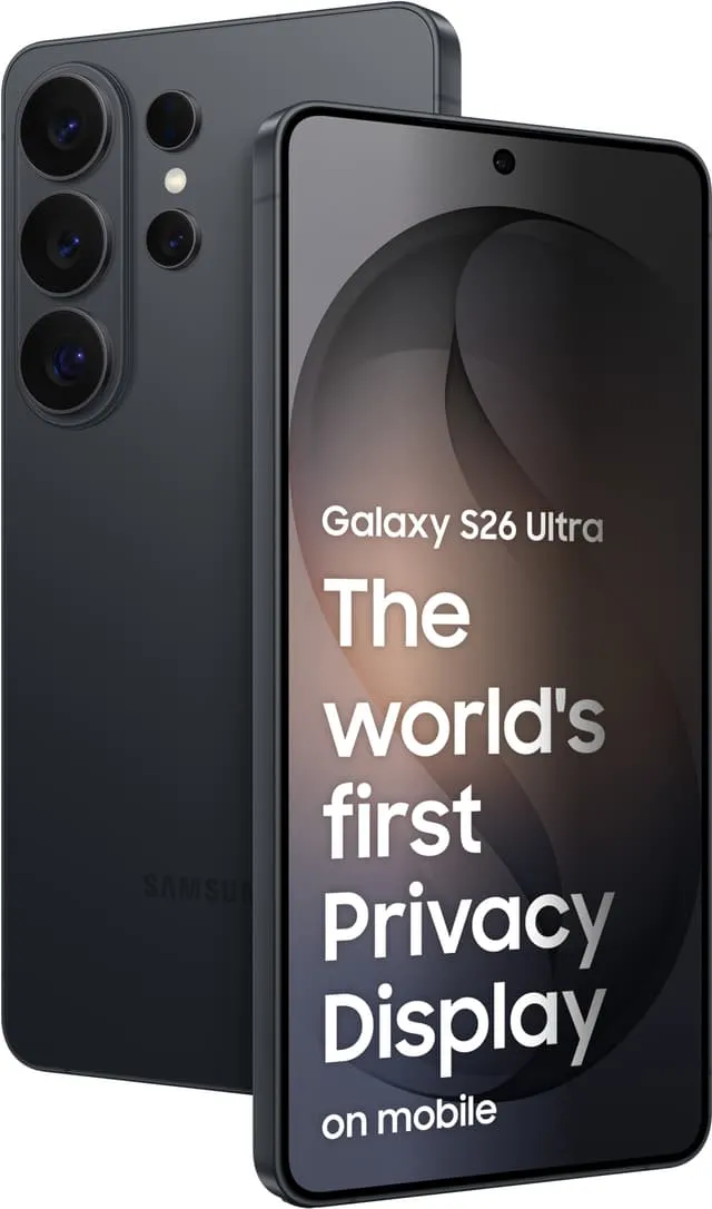 Samsung Galaxy S26 Ultra 5G smarttelefon 12/256GB (sort)