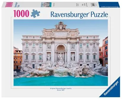 PUZZLE 1000 PIECES - LA FONTAINE DE TREVI