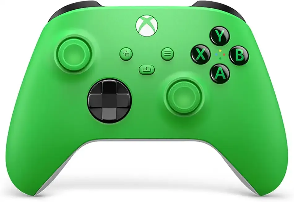 Xbox Wireless Gaming Controller | Velocity Green | Console, PC, & Android | Textured Grip | Wireless, Bluetooth, USB-C Connectivity