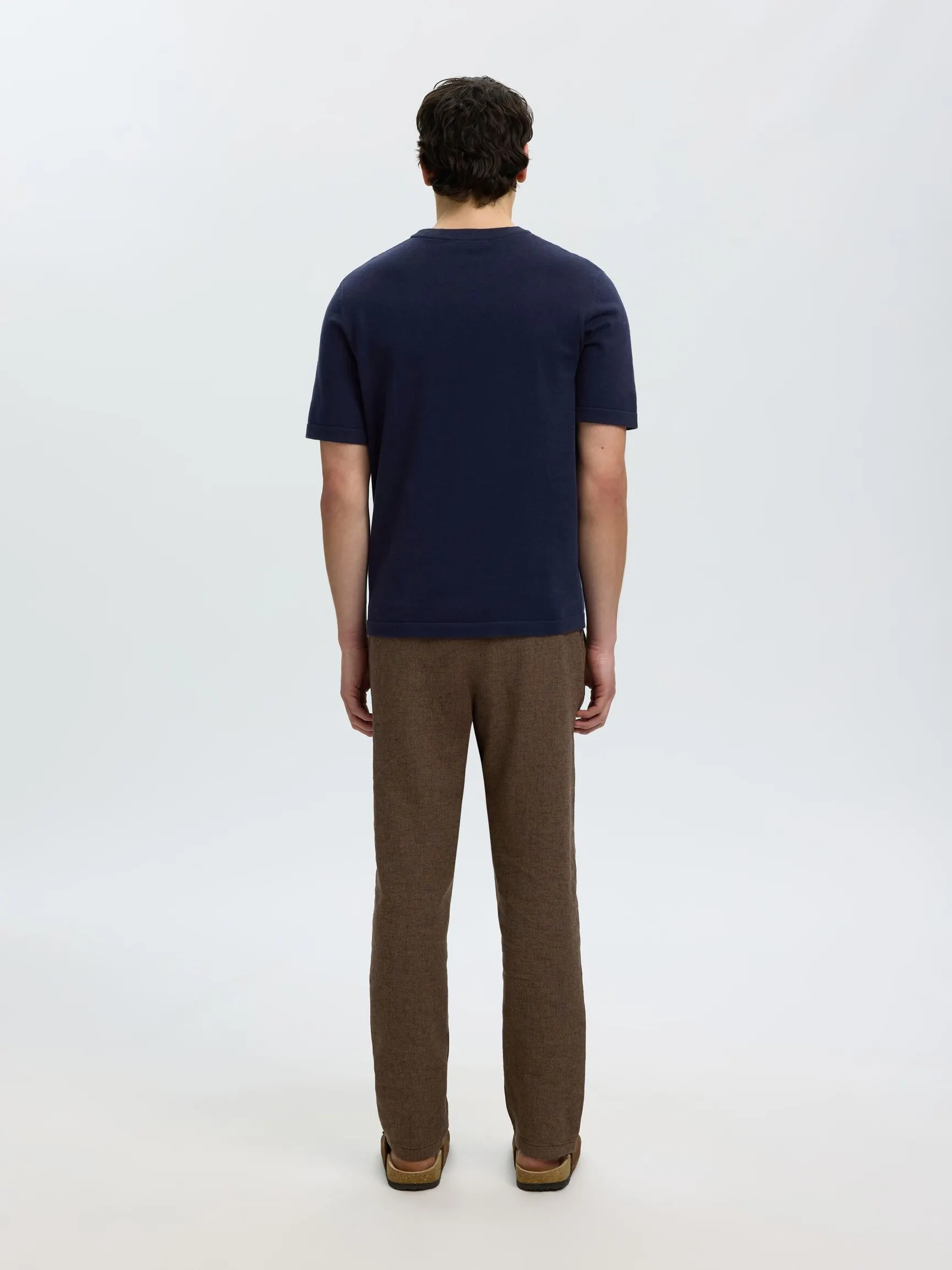 100 % BOMULL STRIKKET TOPP