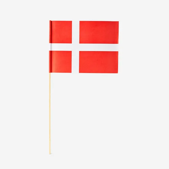 Flagg. Danmark. 6 stk