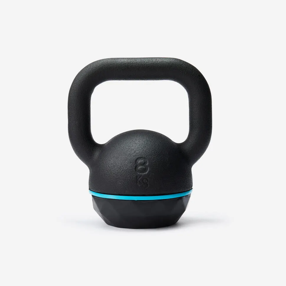 Kettlebell s gumovou základnou 8 kg