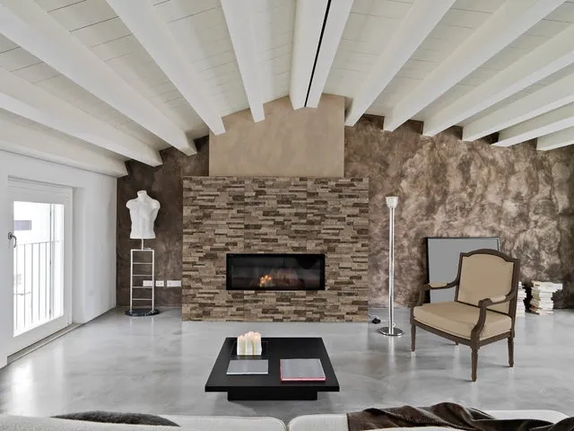 Azulejo porcelánico Vesubio efecto piedra brown 30x60 cm ARTENS