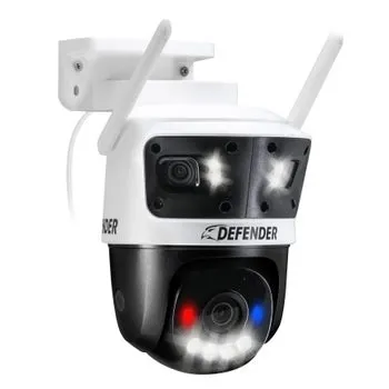 Defender 3K+ AI Tri-Lens PTZ WIFI Plug-in Wi-Fi Security Camera