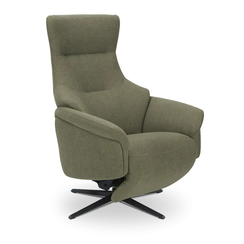 Relaxfauteuil Impreza - handmatig - stof Soda Forest