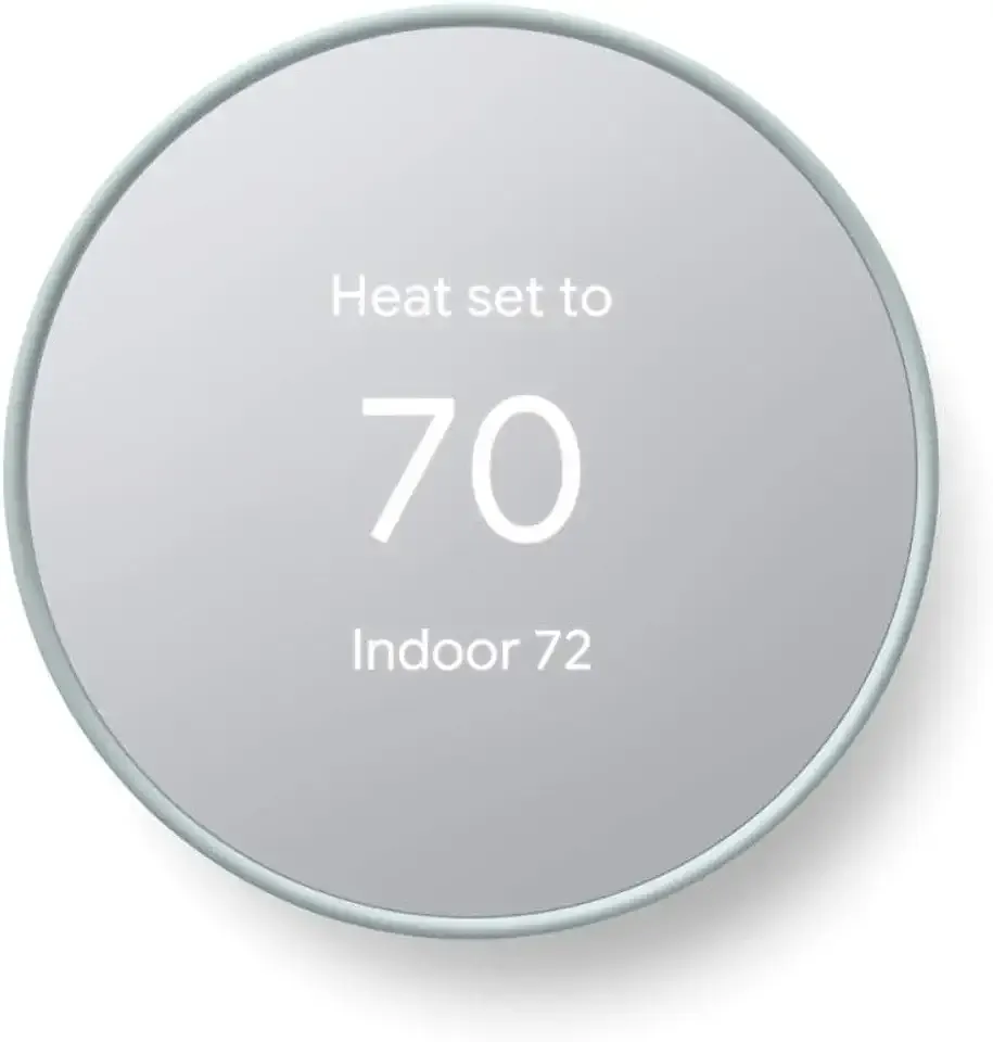 Nest Thermostat - Smart Thermostat for Home - Programmable Wifi Thermostat - Fog