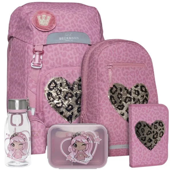 Pakke skolesekk 1.kl Furry Classic 22L - Beckmann