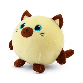 Squichy Kussen SIAMESE CAT Geel/Bruin