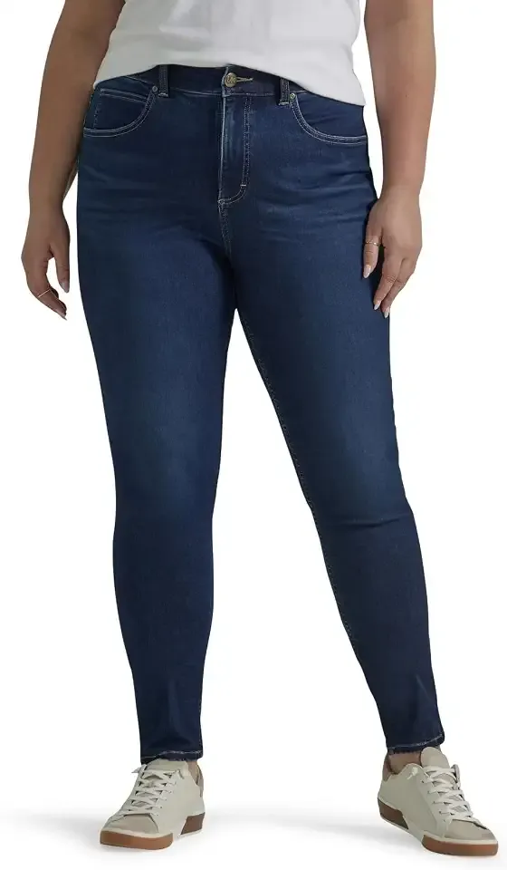 Women's Plus Size Ultra Lux Comfort with Flex Motion High Rise Skinny Jean