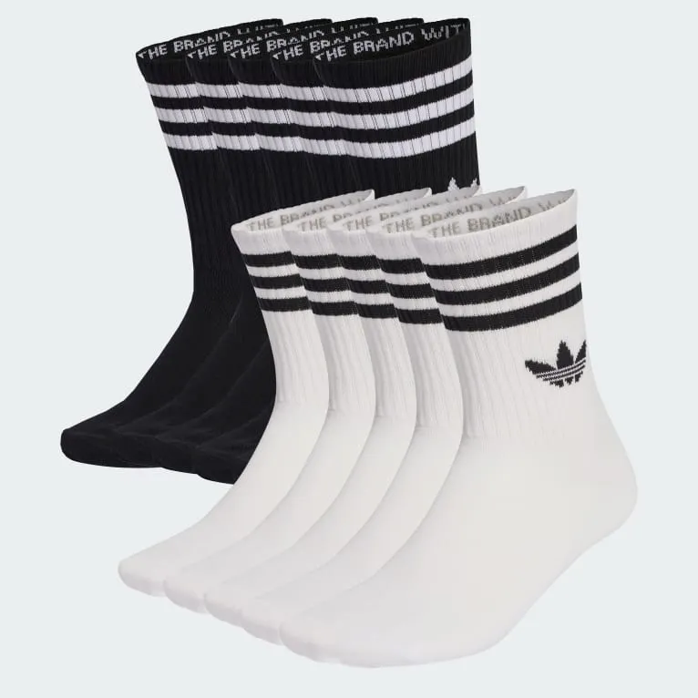 3-STRIPES CREW SOKKER, 10 par