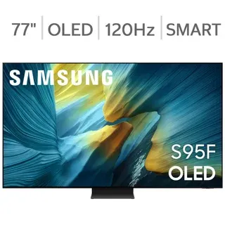 Samsung 77" Class - S95F OLED Series - 4K Vision AI Smart TV - Allstate 3-Year Protection Plan Bundle Included For 5 Years of Total Coverage*