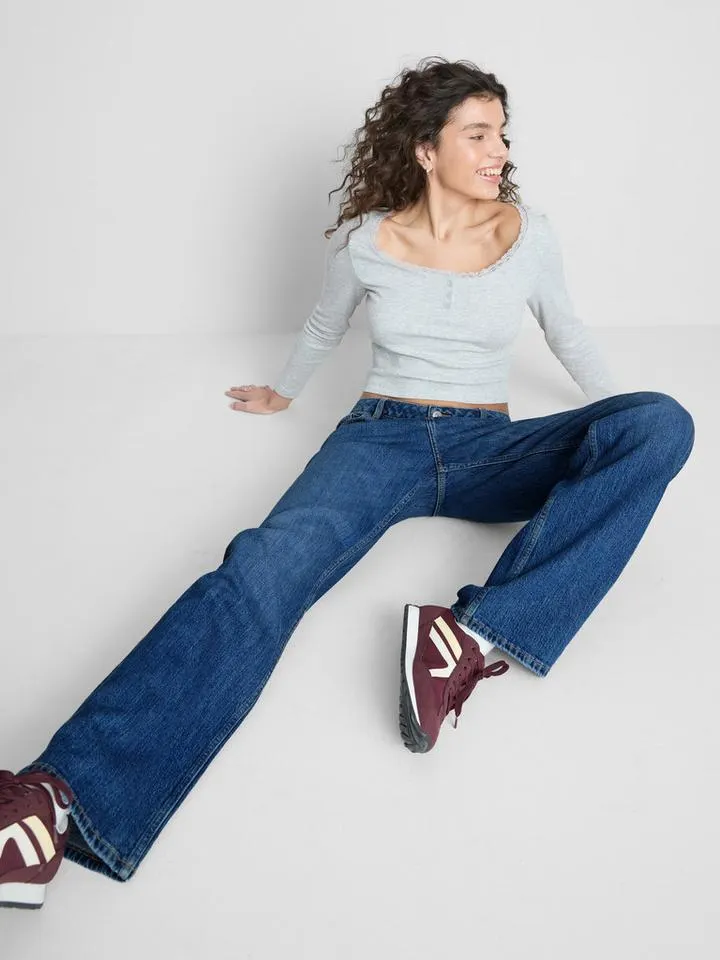 The Primark Scene | Jean droit taille basse