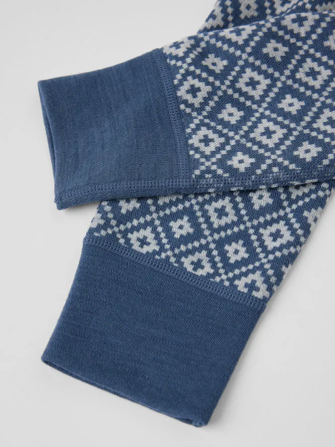 Stillongs merinoull Jacquard