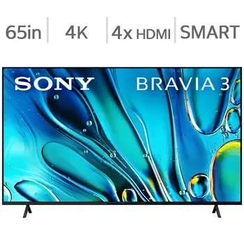 Sony 65" Class - S30 BRAVIA 3 Series - 4K UHD LED TV