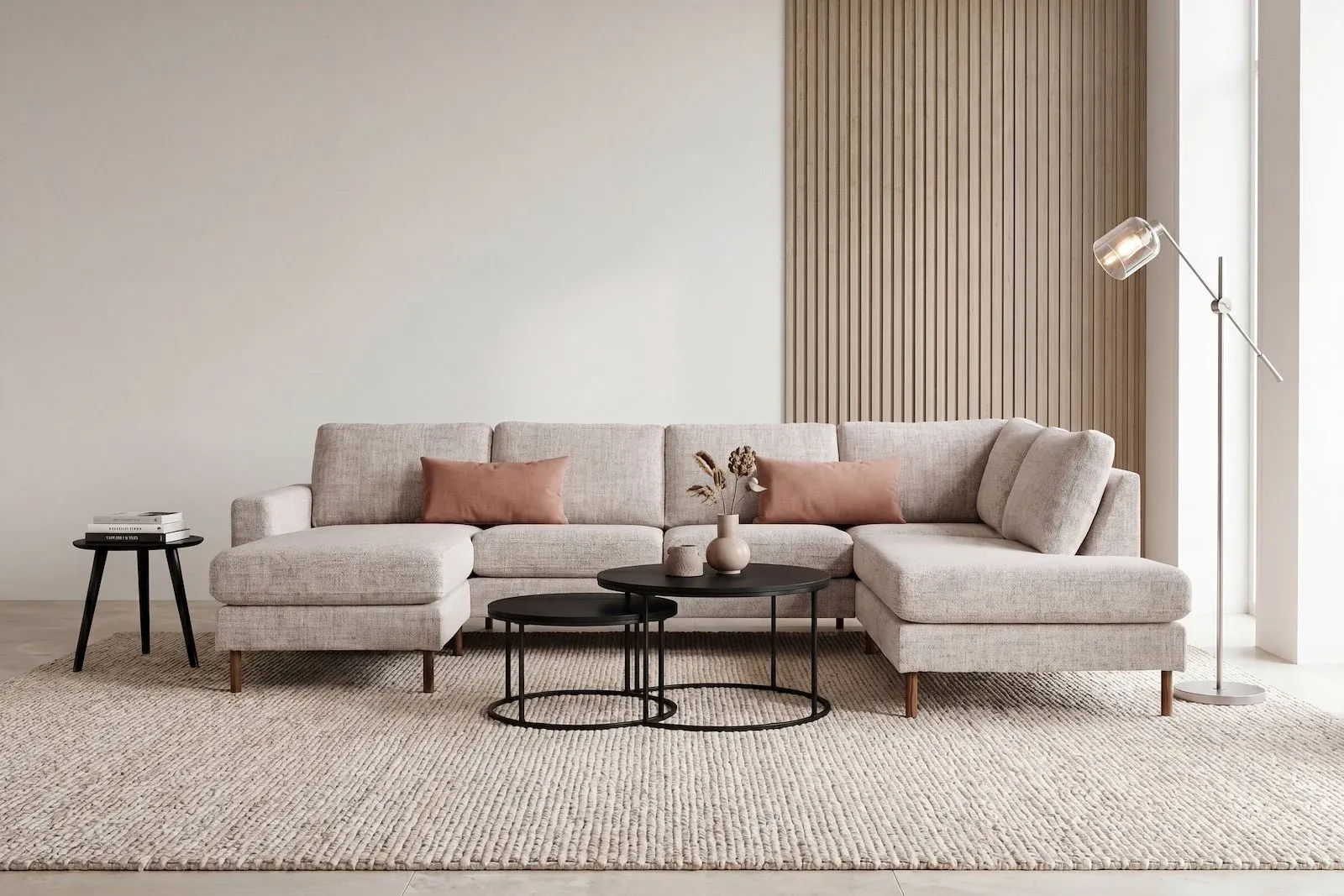 Pixel Nordic U-sofa