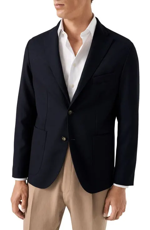 Tech Stretch Wool Blend Soft Sport Coat