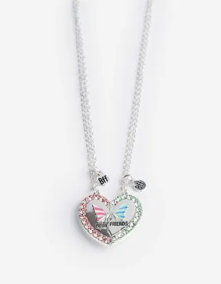 Collana di amicizia - Confezione doppia - Rosa