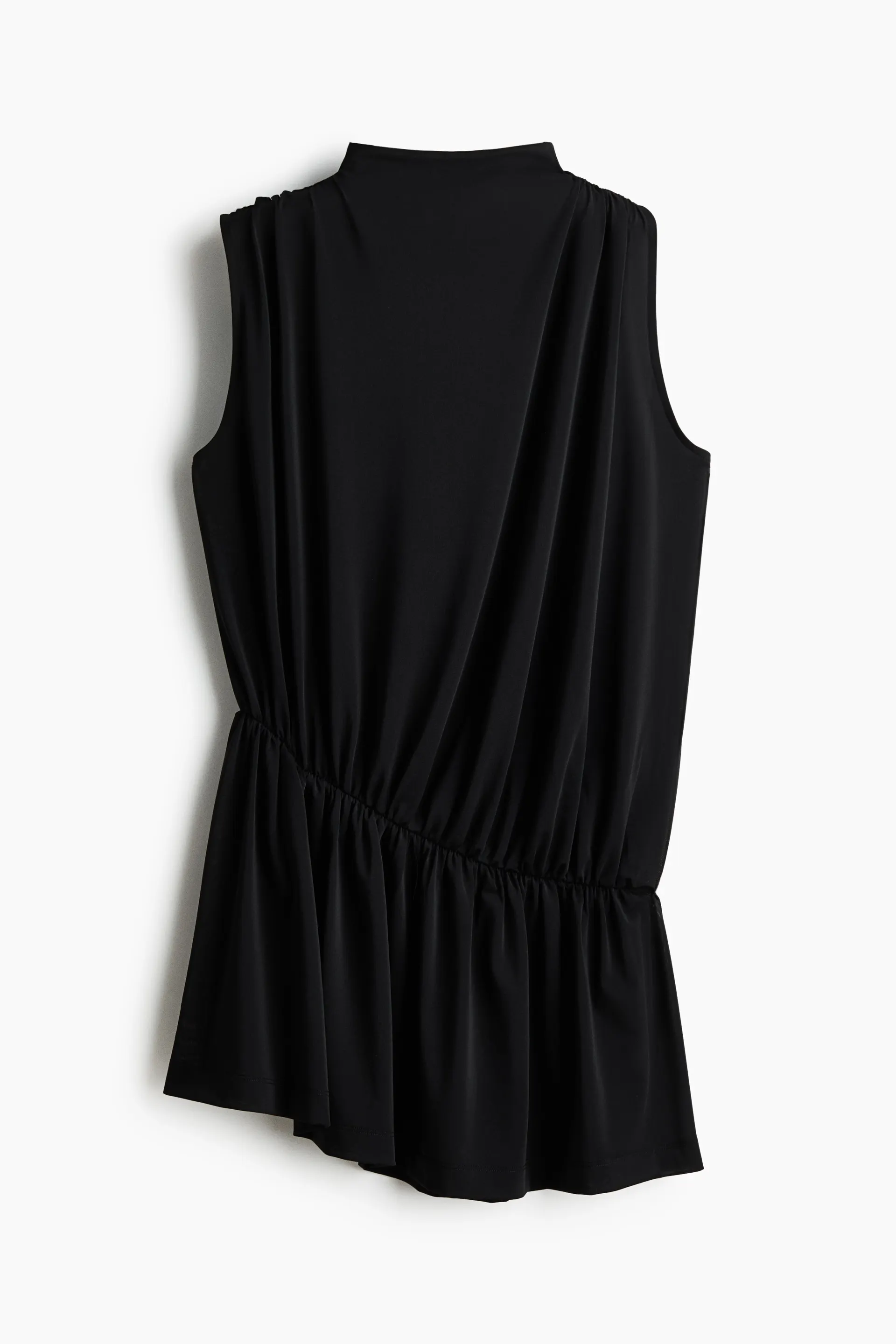 Asymmetric draped top