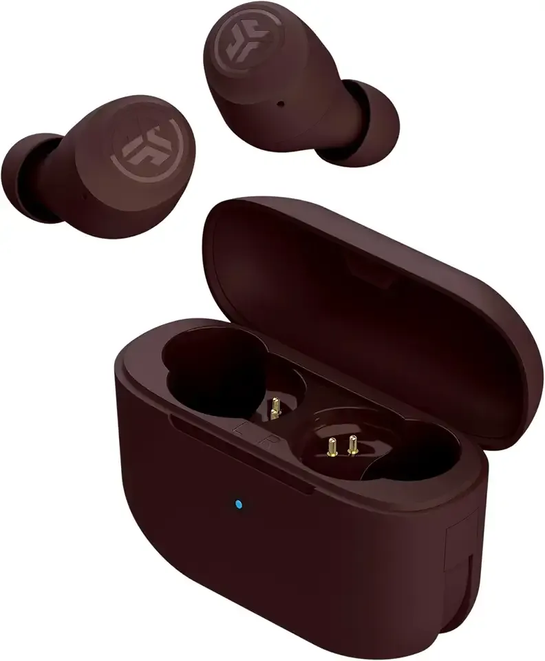 JLab Go Air Pop+ Tones True Wireless Earbuds, in Ear Bluetooth Headphones with Microphone, 35H Playtime, USB-C Charging Case, Dual Connect, EQ3 Sound, IPX4, 4975 C