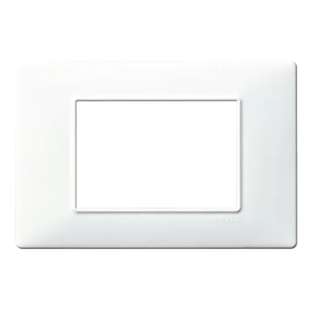 Placca 3 moduli serie Plana VIMAR bianco