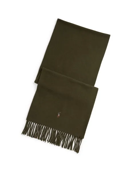Signature Wool Blend Scarf Company Olive