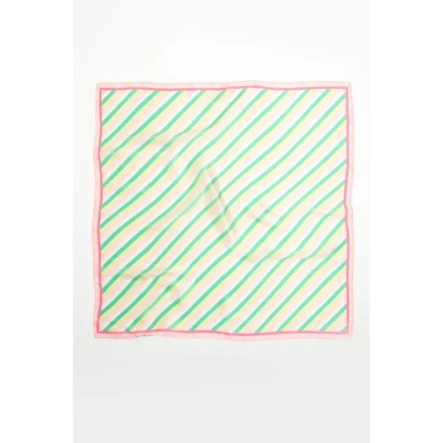 Kids vierkante sjaal strepen