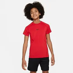 Nike Boys' Pro Dri-FIT Short Sleeve Shirt