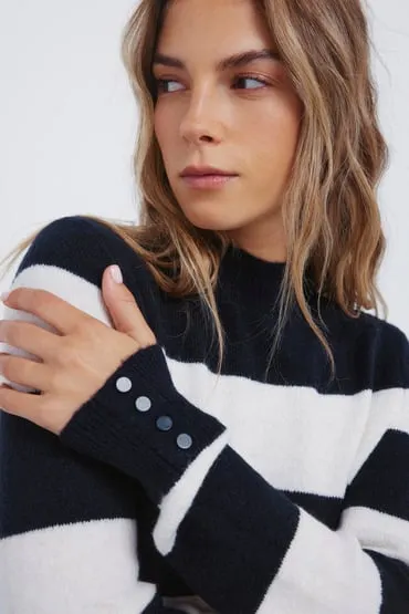 Vestido midi punto rayas kodak