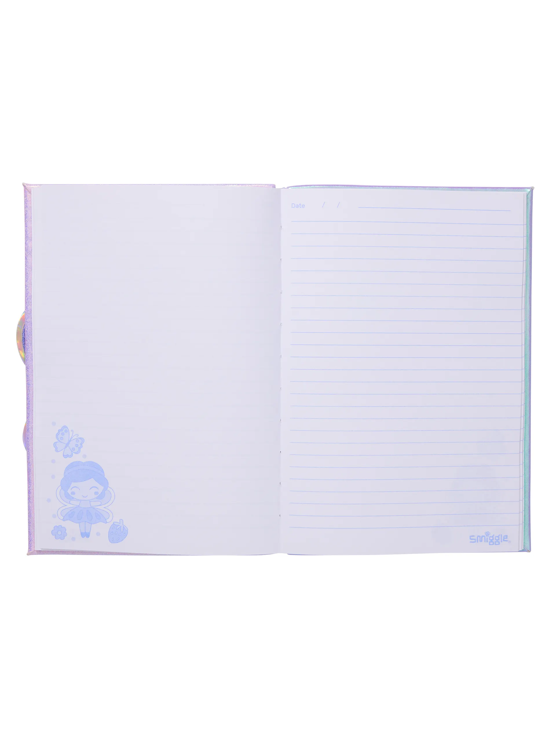Sequin Wings A5 Notebook