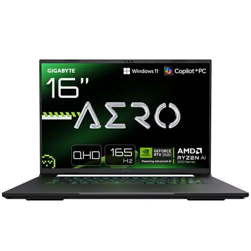 Gigabyte AERO X16 1WH93FRC64AH - 16" QHD+ 165Hz Ryzen AI 7 350 RTX 5070 32Go 1To W11