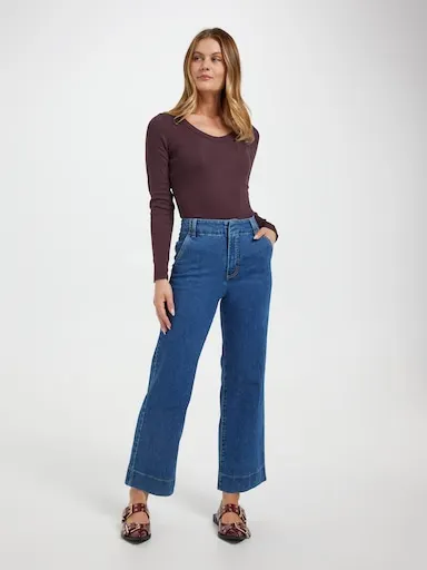 Just Jeans Originals Tailored Wide Leg Jean