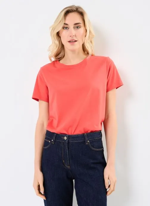 T-shirts met korte mouwen CARINE dames rood