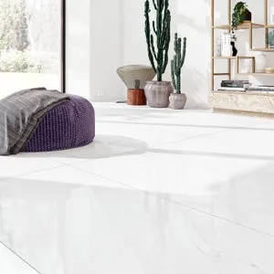 Suelo porcelánico Marmi efecto mármol white 60x120 cm C1 ARTENS