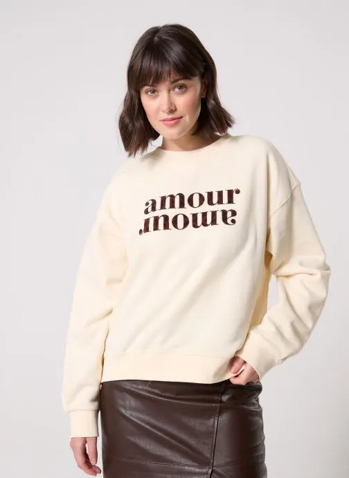 Sweater Amery dames beige