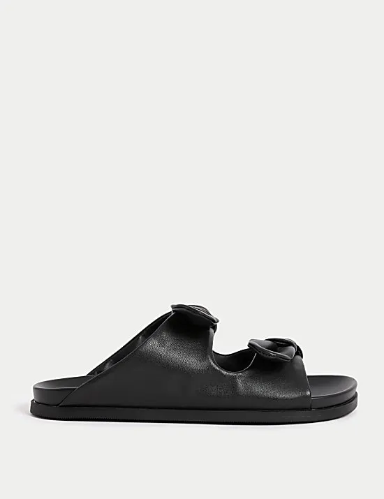 Ledersandalen mit Fußbett