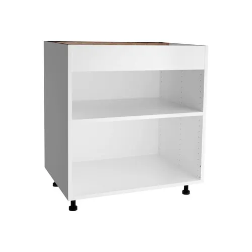 30 in W x 30 H x 24 D Assembled Kitchen Sink Base Cabinet, White (BS30)